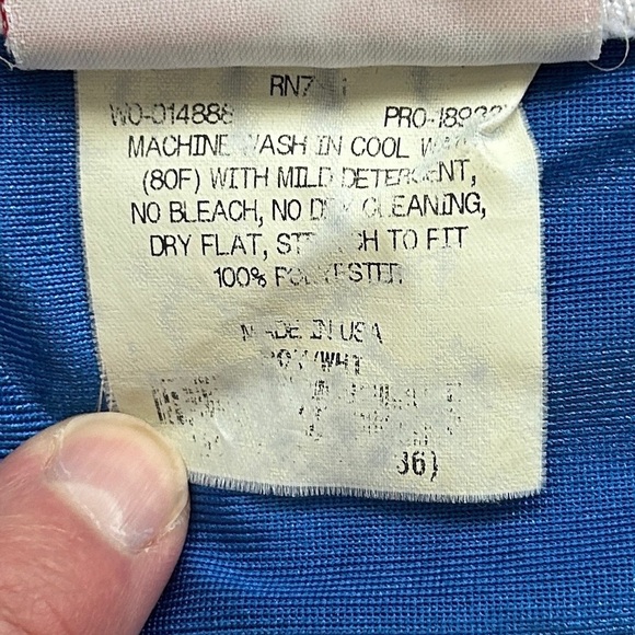 Teamwork Athletic Apparel LA Chargers Style Blue White Yellow # 54 Jersey Medium - Picture 8 of 12